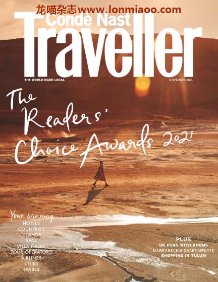 [英国版]Conde Nast Traveller 康德纳斯特旅游者 2021年11月刊